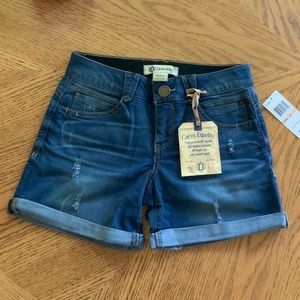 Democracy Ab-Solution Roll Cuff Jean Shorts